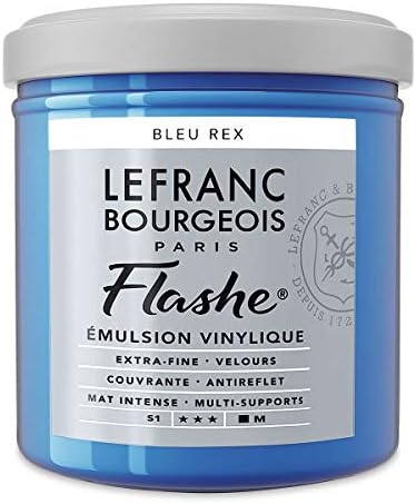 Lefranc Bourgeois Acrylic Vinyl Emulsion, White, 10.2 x 10.2 x 13.7 cm
