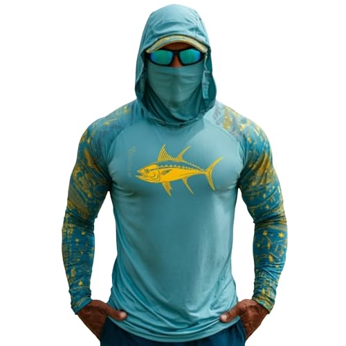 Sudaderas con capucha hombre pesca running rash guards manga larga verano