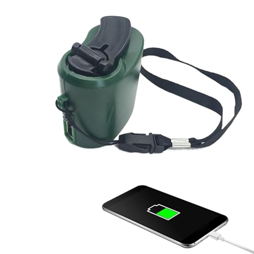 Cargador Manual movil manivela, Cargador portatil De Teléfono con...