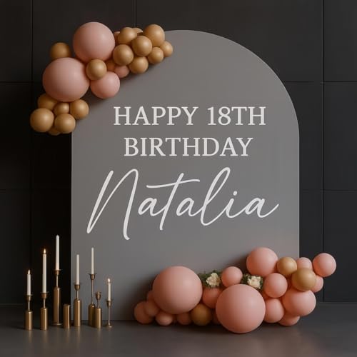 Autocollant en vinyle personnalisé pour fêter un joyeux anniversaire unique en famille