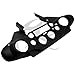 XMT-MOTO Speedometer Cover Cowl Front Upper Inner Fairing Fit for 2008-2013 Harley FLHX FLHTC FLHTCU/1996-2007 FLHT FLHTC and FLHTCU and FLHX(1 PCS Black)
