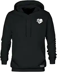 Blusão Moletom Canguru Batimentos Masculino e Feminino Personalizado com Capuz e Bolso