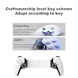 Megadream Mobile Gaming Controller for iPhone/iPad, Wireless Phone Remote Gamepad Bluetooth Joystick for iOS/Android/PC/Switch/Tablet/Cloud Gaming Support Streaming on PS4/Xbox/PC Console Play (black) - Image 8