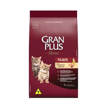 Granplus Ração Para Gatos Filhotes Gran Plus Frango E Arroz 3Kg