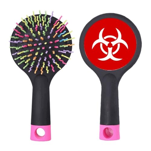 Brosse à cheveux démêlante anti-casse avec sa base coussin protectrice