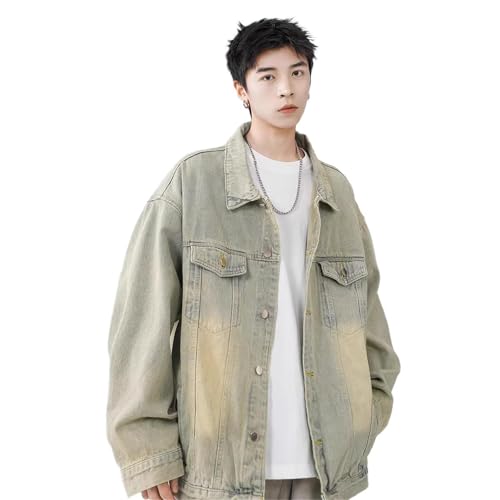 Veste en denim homme workwear : la solution ample contre la mi-saison