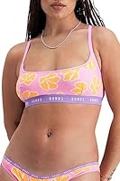Bonds Women's Icons Scoop Crop, Sweet Summer (1 Pack), 12
