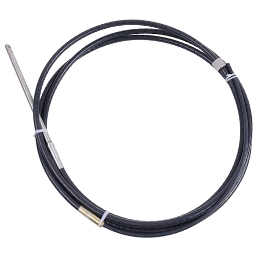 Holdia M66X18 Fast Connect Rotary Steering Cable 18 Foot Cable SSC6218 Compatible with UFlex T71FC T72FC T73NRFC T74NRFC T81FC T82FC T83NRFC T84NRFC Teleflex Safe-T QC/NFB Morse D290