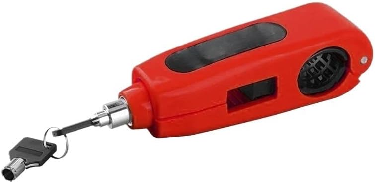 Bike Locks Heavy Duty/Bicycle Chain/Cycling Lock,Codes for Bike Cycle, Moto, Door, Gate Fence(Red-02)