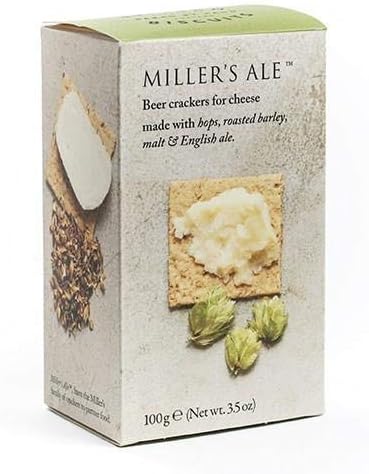 Miller's Beer Crackers for Cheese (3.5 ounce)