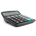 Mengshen Calculadora de Oficina Dual Power Pantalla de 12 dígitos Batería Solar...