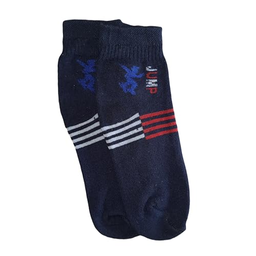 Image of INNERO Cotton Ankle Length Socks For Men & Women | Soft & Comfortable Socks For Everyday Wear, Running, Gym, Sports