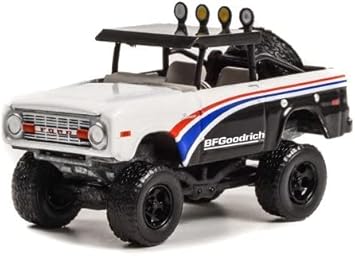 ModelToyCars 1969 Ford Bronco Baja, White - Greenlight 35230A/48-1/64 Scale Diecast Car