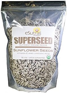 eSutras Organics Sunflower Seeds, 16 Ounce