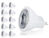 CBConcept UL-Listed MR11 GU4.0 LED Light Bulbs, 5-Pack, 1.8 Watt, Dimmable 220 Lumen, Pure White 6000K, 36° Beam Angle, 12 Volt, 20W Halogen Bulbs Equivalent,Landscape/Accent/Recessed/Track Lighting