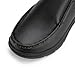 Imagen de FitVille Zapatos para Hombre Extra Anchas Zapatillas Hombres Zapatos de Piel Casuales Slip-on Mocasines Sin Cordones Comodos 46