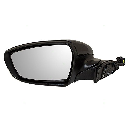 Drivers Power Side View Mirror Heated Signal Ready-to-Paint Replacement for 14-16 Kia Forte 87610A7210