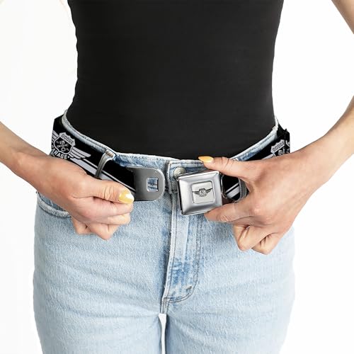 Image of Buckle-Down Men's Seatbelt Belt Dodge Garage Wdvg006