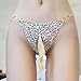 Produktbild Herren Sexy Elastische Unterhose Sissy Pouch Slips Low Rise Crossdress Unterwäsche Hoop Leopard Print Tanga Fancy Höschen