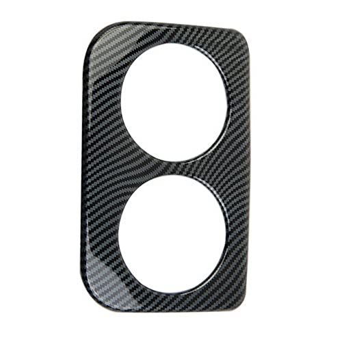Portavasos Consola Central de Fibra de Carbono para Subaru Crosstrek miniatura 2