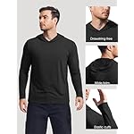PINSPARK Lightweight Pullover Hoodies for Men Long Sleeve Hoodie for Golf Gym Workout Athletic Sweatshirt - Image 4