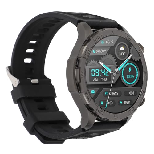 YUYTE Smart Watch with Cordless Call 1.53in HD Full Touchscreen IP67 Multiple Sport Modes Fitness Tracker Smartwatch, Step/Calorie/Mileage/Sleep Monitoring/Body, for Men Women