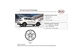Alufelge Silber Kia Sportage Komplettes Set mit 4 Rädern für Felgen aus Silberlegierung, 17 Zoll, 225/60 R17 HANKOOK Winter Original