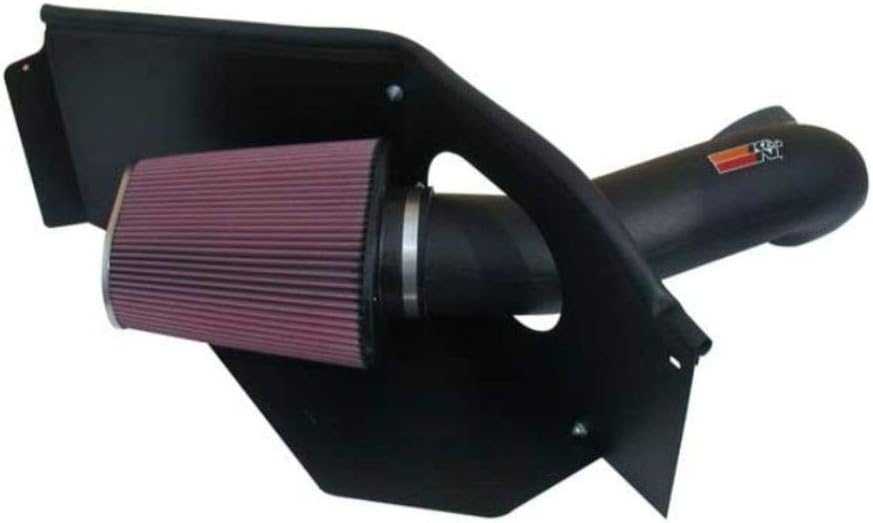 K&N Cold Air Intake System: High-Flow Air-Filter, Increase Performance & Horsepower: Compatible with 2004-2006 DODGE Ram SRT-10, 57-1541