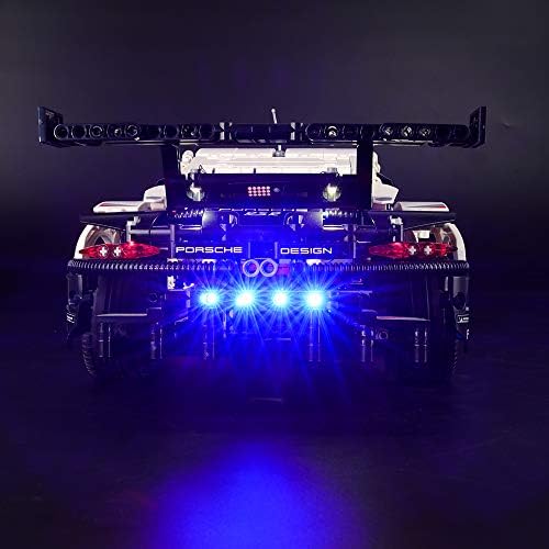 LIGHTAILING Light Set For (Technic 911 RSR) Building Blocks Model - Led Light kit Compatible With Lego 42096(NOT Included The Model)