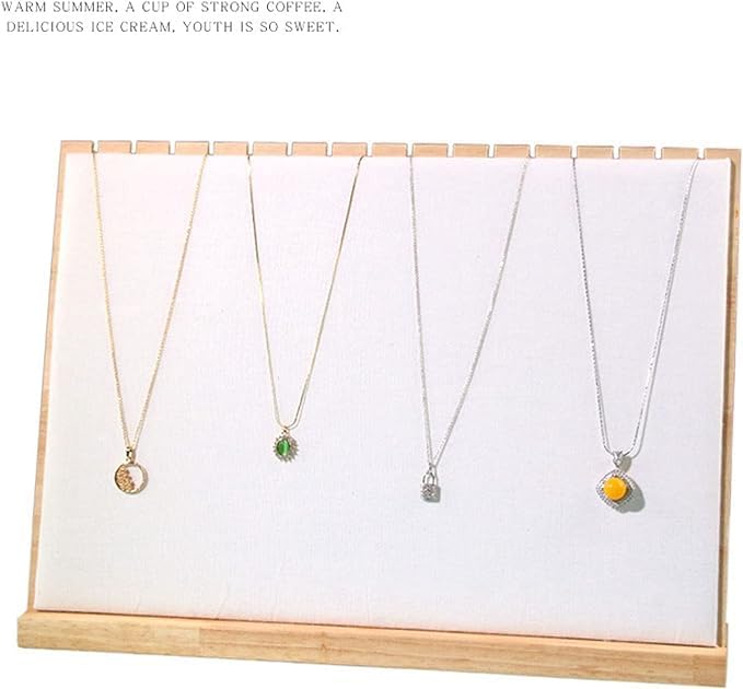 Image of Premium Wooden Jewelary Necklace /Chain Stand For Exhibition