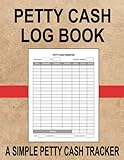 sosh box avis 2019  Petty Cash Log Book: 8.5\
