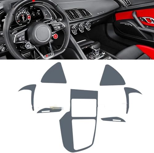 Film protection PPF Audi R8 console centrale TPU transparent durable - 3