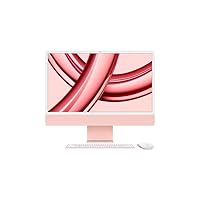 Apple 2023 Computer desktop all-in-one iMac con chip M3: CPU 8-core, GPU 10-core, display Retina...