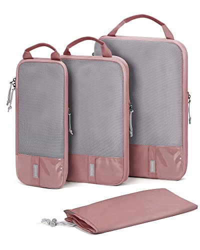 BAGSMART 6 Set /4 Set/2 Set Compression Packing Cubes for Travel,...