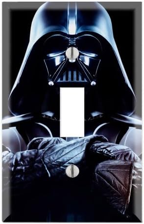 Single Toggle Wall Switch Cover Plate Decor Wallplate - Star Wars Darth Vader