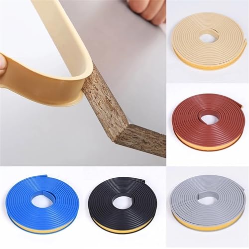 Tablero de madera protegido con cinta de cantos de silicona premium en U 2