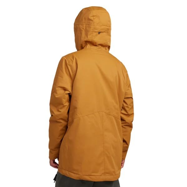 Dakine Reach 20K Insulated Parka, Water-Resistant, Hooded, Black (US, Alpha, Small, Regular, Regular, Golden Yellow)2