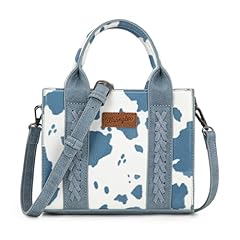Allover Cow Print Blue