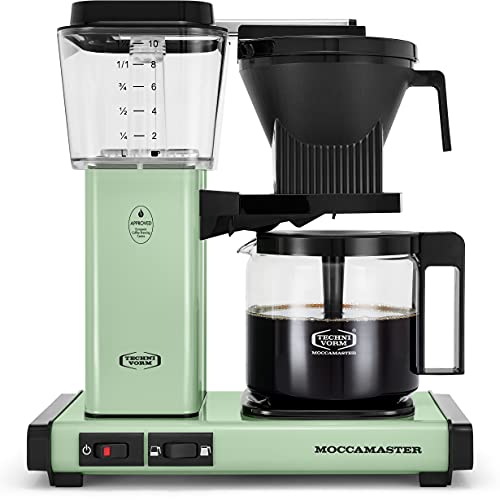 Moccamaster 53925 KBGV Select 10-Cup Coffee Maker, Pistachio Green, 40 ounce, 10-Cup, 1.25L by Technivorm Moccamaster - Used condition - US$278.20