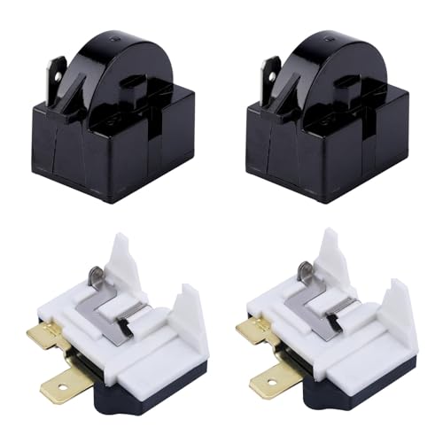 Hkfgdjdl Dispositivo de corte automático para mayor vida útil del equipo, protector térmico de sobrecarga, compresor de refrigerador