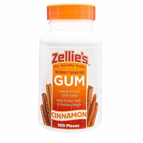 Zellies Cinnamon Gum, 100 Count Jar by Zellies Grocery