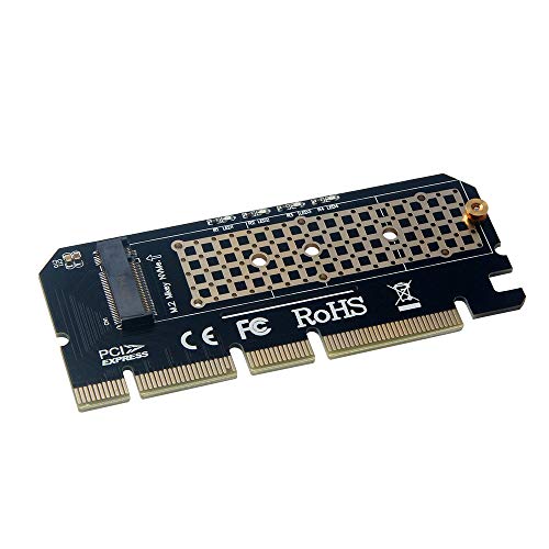 Btuty M.2 NVMe SSD NGFF Compatible with PCIE3.0 X16 Placa Adaptadora Conversor de Cartão de Expansão