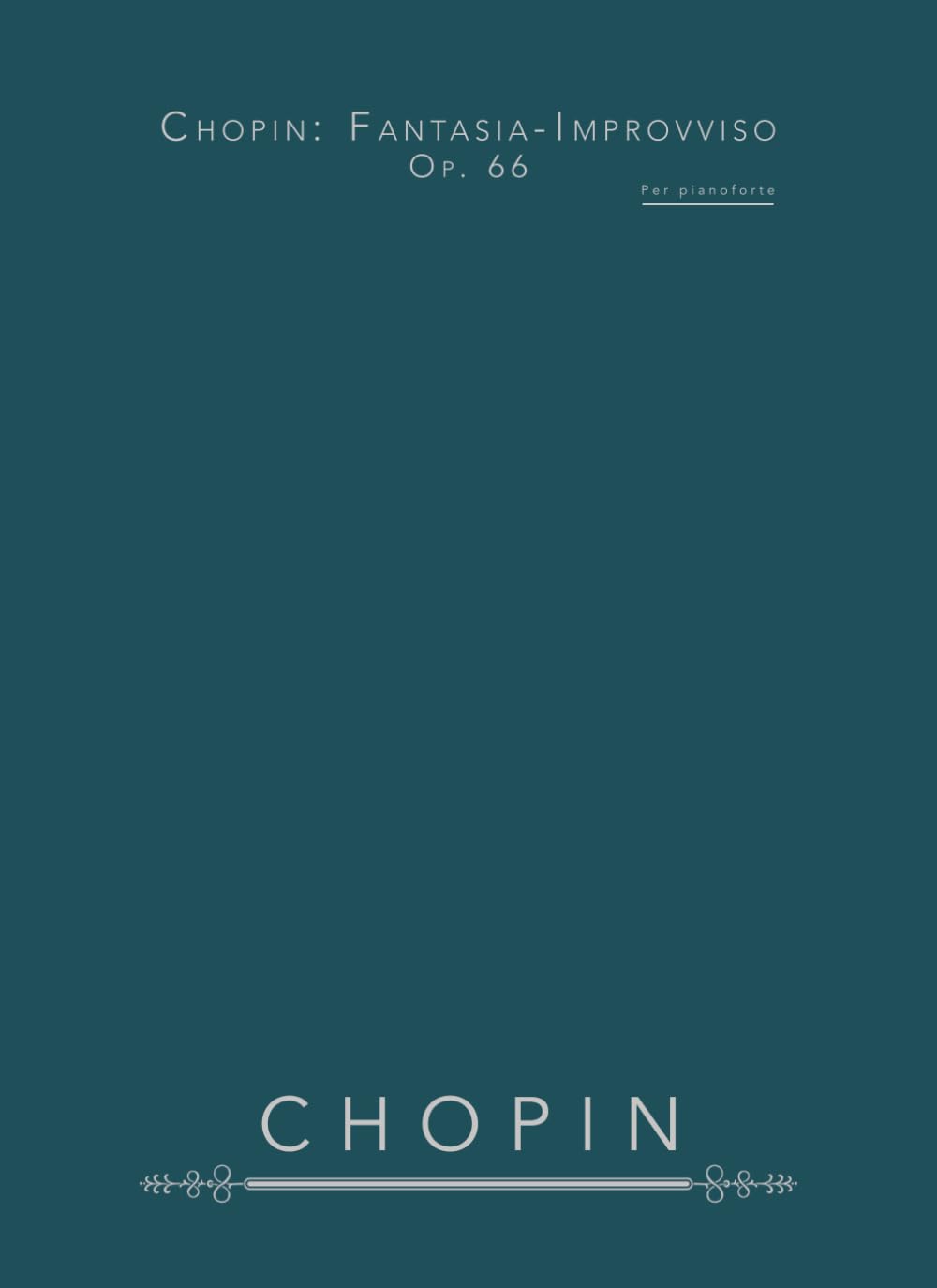 Chopin: Fantasia-Improvviso, op. 66: Per pianoforte