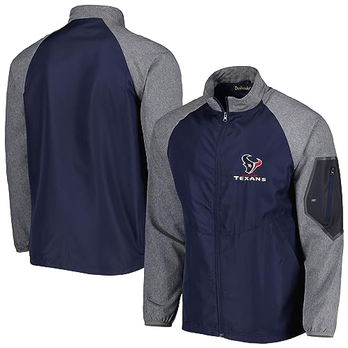 Image of Dunbrooke Men's NFL Hurricane Raglan Full-Zip Windbreaker Jacket