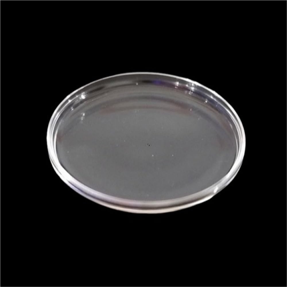 Golucy One Color Acrylic Pot Cover Type Transparent Mirrors, Thickness 1Mm Clear Acrylic Mirror For Watch Accessories 1Pc(32.5Mm)