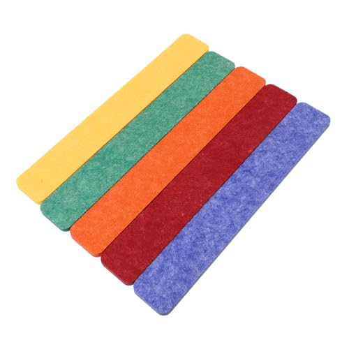 NAMOARLY Easy Peel Wall Stickers 5pcs Bulletin Board Set for Office Classroom Home