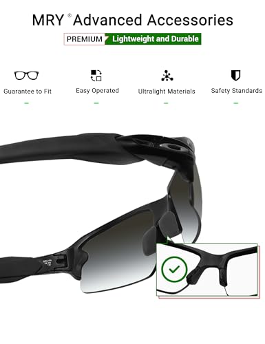 Image of Mryok Replacement Nose Piece Nose Pads for Oakley Half Jacket /Flak 2.0 /Half Jacket 2.0 /Flack Jacket Sunglass - Options