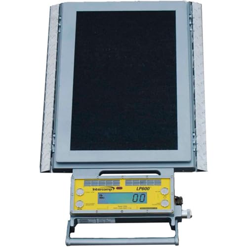 Intercomp LP600 báscula de ruedas ligera perfil bajo 10000 lb x 5 lb