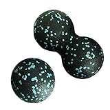 Material: La bola de masaje hecha de espuma epp de alta densidad y de alta densidad es duradera y duradera, sin duración, también no tóxica y fácil de limpiar. Puede apoyar cientos de libras de peso corporal.