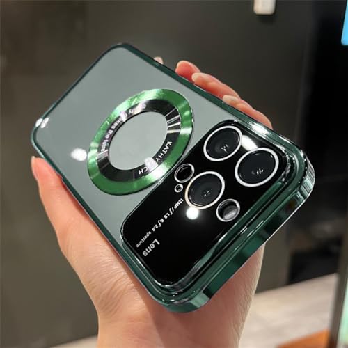 Étui à grand trou iPhone 11 ENILSA housse protection rigide verte